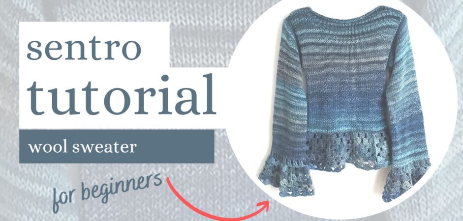 FREE Sentro knitting machine Sweater pattern!