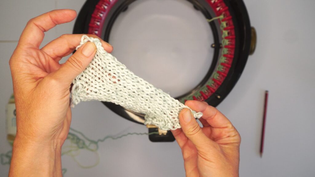 panels on your circular knitting machine