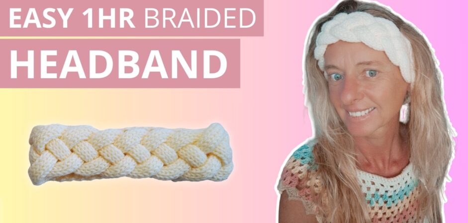 How to make and Icord Braided Headband on a circular knitting machine