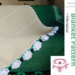 knitting machine blanket pattern