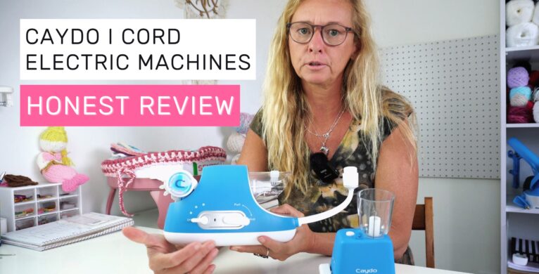 Caydo Electric Yarn winder and I-cord maker review