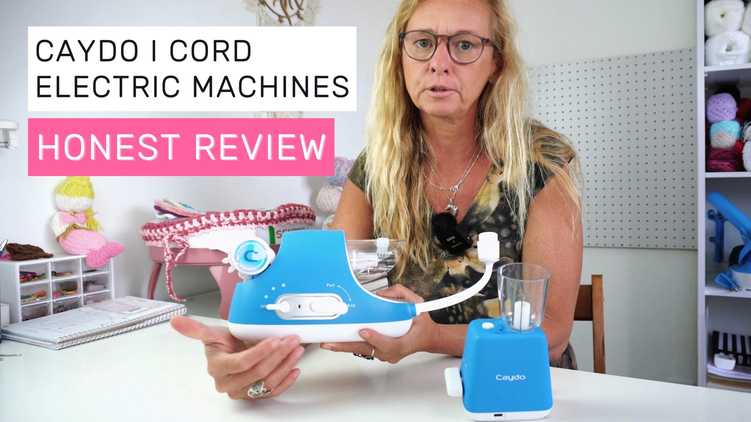 Caydo Electric Yarn winder and I-cord maker review