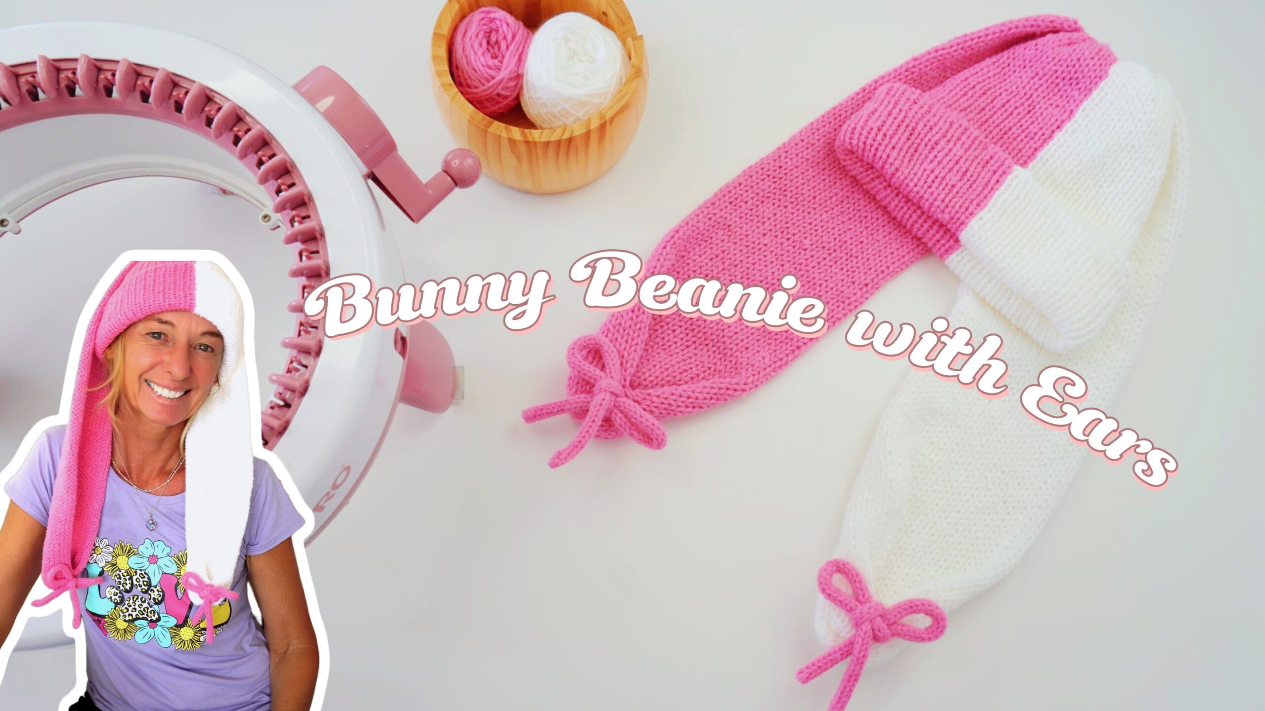 How to Create a Bunny Ears Hat Sentro Knitting Machine Pattern
