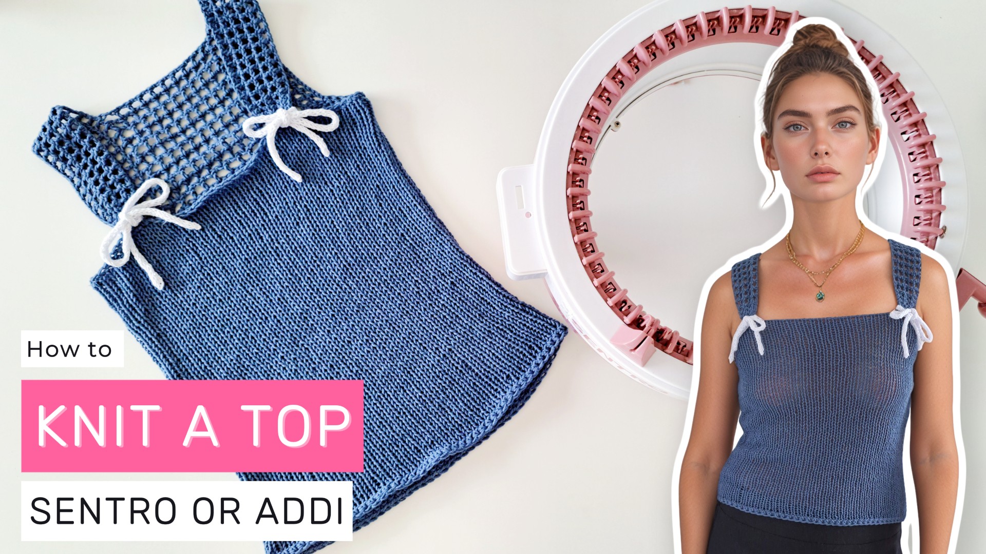 Beginner Sentro Summer Tank Top Pattern