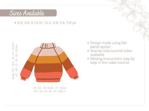 Kids and Babies Raglan Sweater pattern