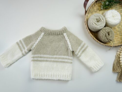 Kids and Babies Raglan Sweater pattern