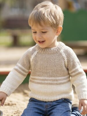 Kids and Babies Raglan Sweater pattern
