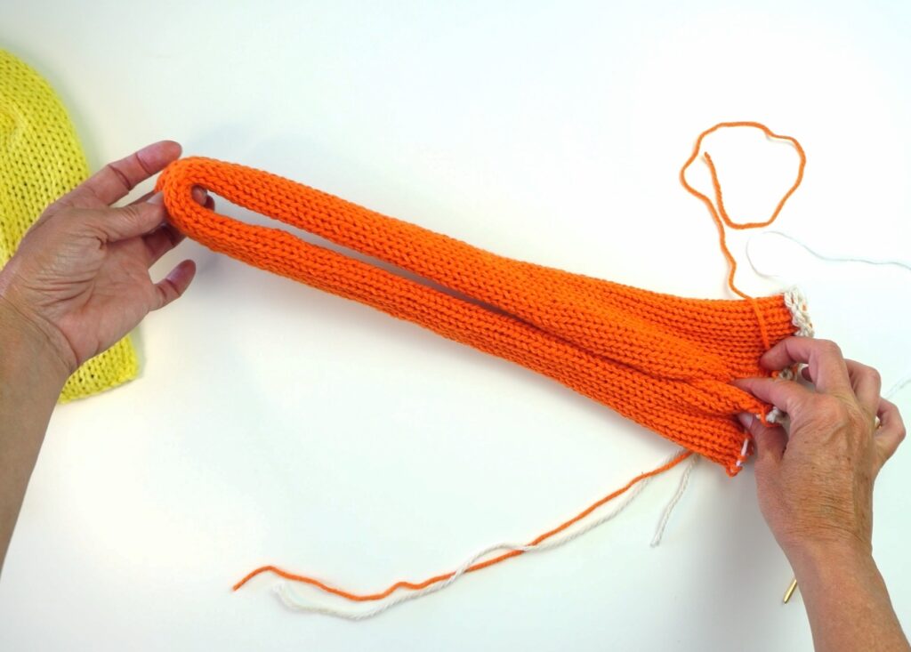 Issey Miyake Inspired iPhone Pocket Knitted Bag