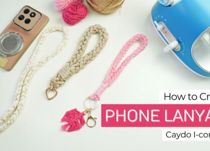 Easy Phone Lanyard DIY with I-Cord Using Caydo Pro