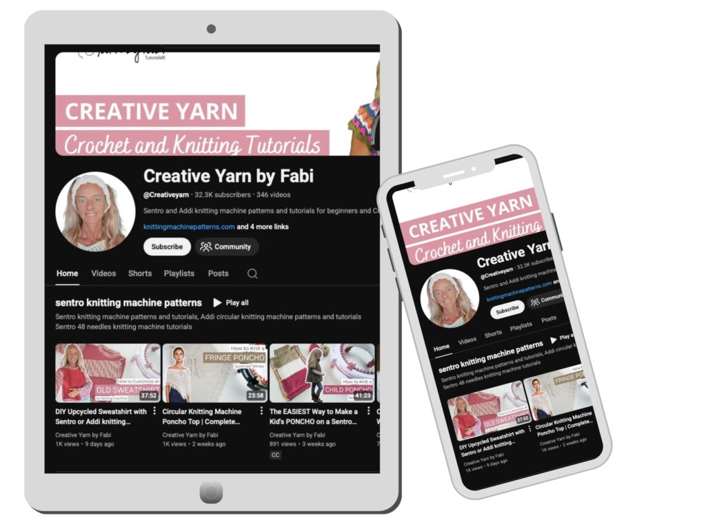 creative yarn youtube channel