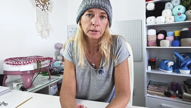 Double Brim Single layer Beanie on the Sentro 48
