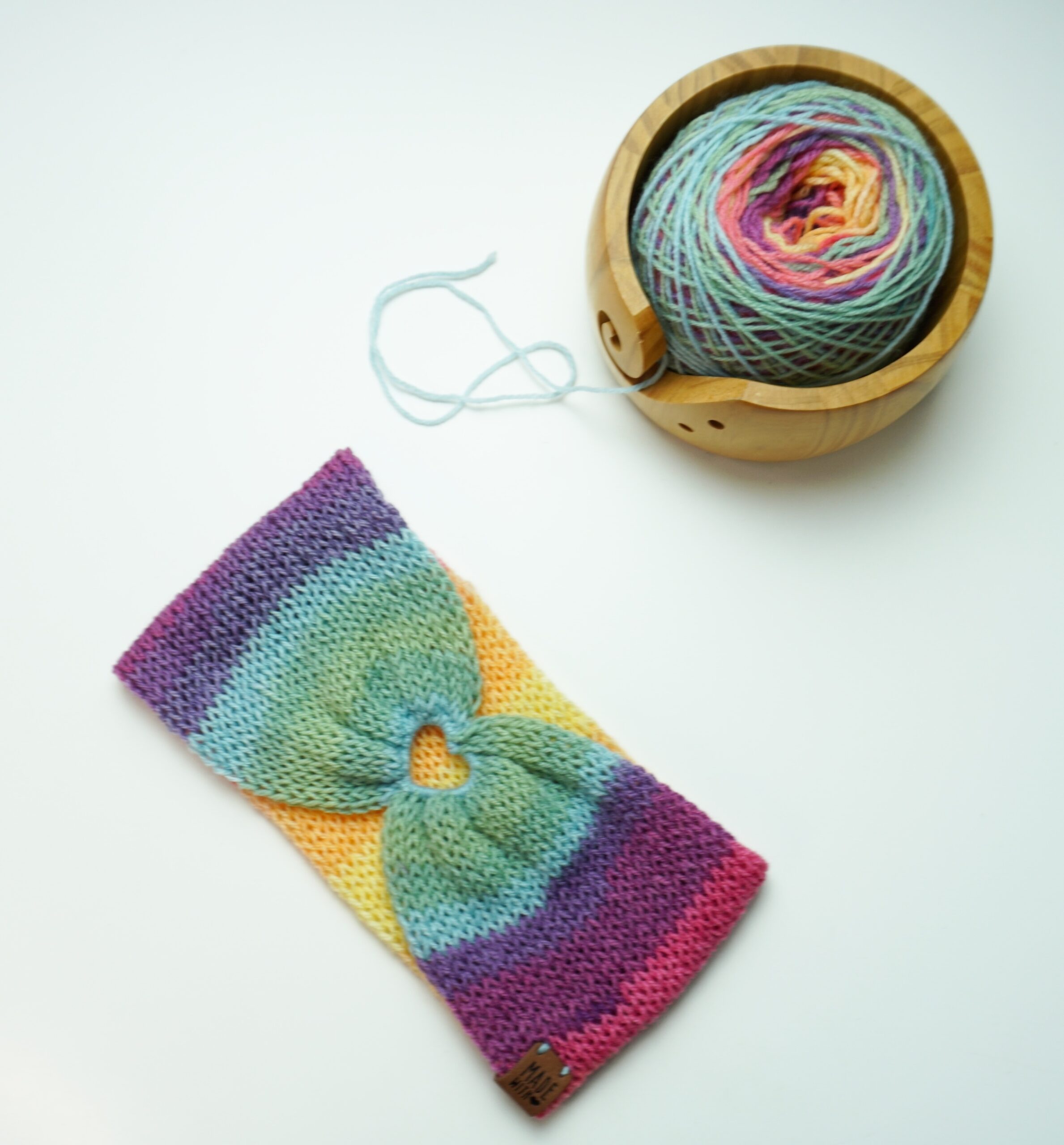 Heart headband on a Sentro 40 Needles